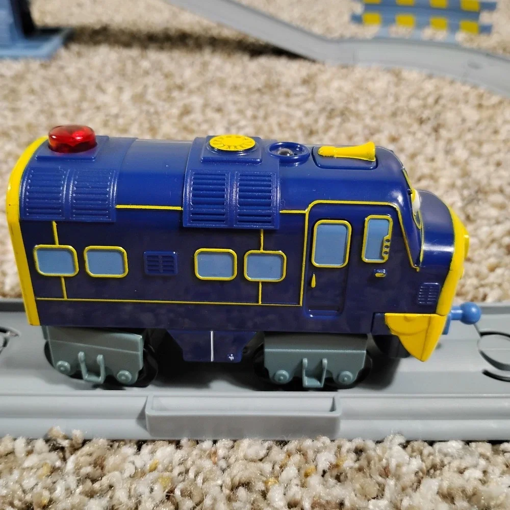 Chuggington Interactive Railway Wash & Fuel Set Complete Brewster READ DESCRIPTI